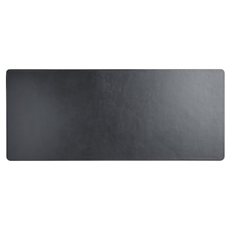 Dacasso Black Leather 30" x 12.5" Keyboard/Mouse Desk Mat PR-1042